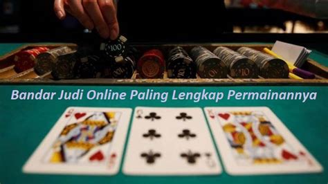 Bandarsbo >> Bandar Judi Online Paling Lengkap Permainannya.